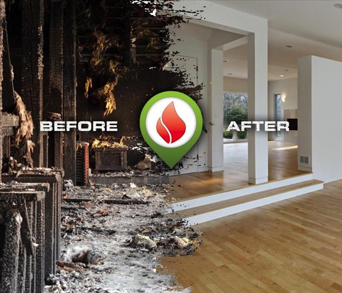 Before and After having a fire